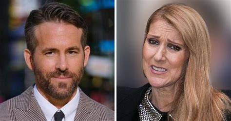 celine dion ryan reynolds letter.